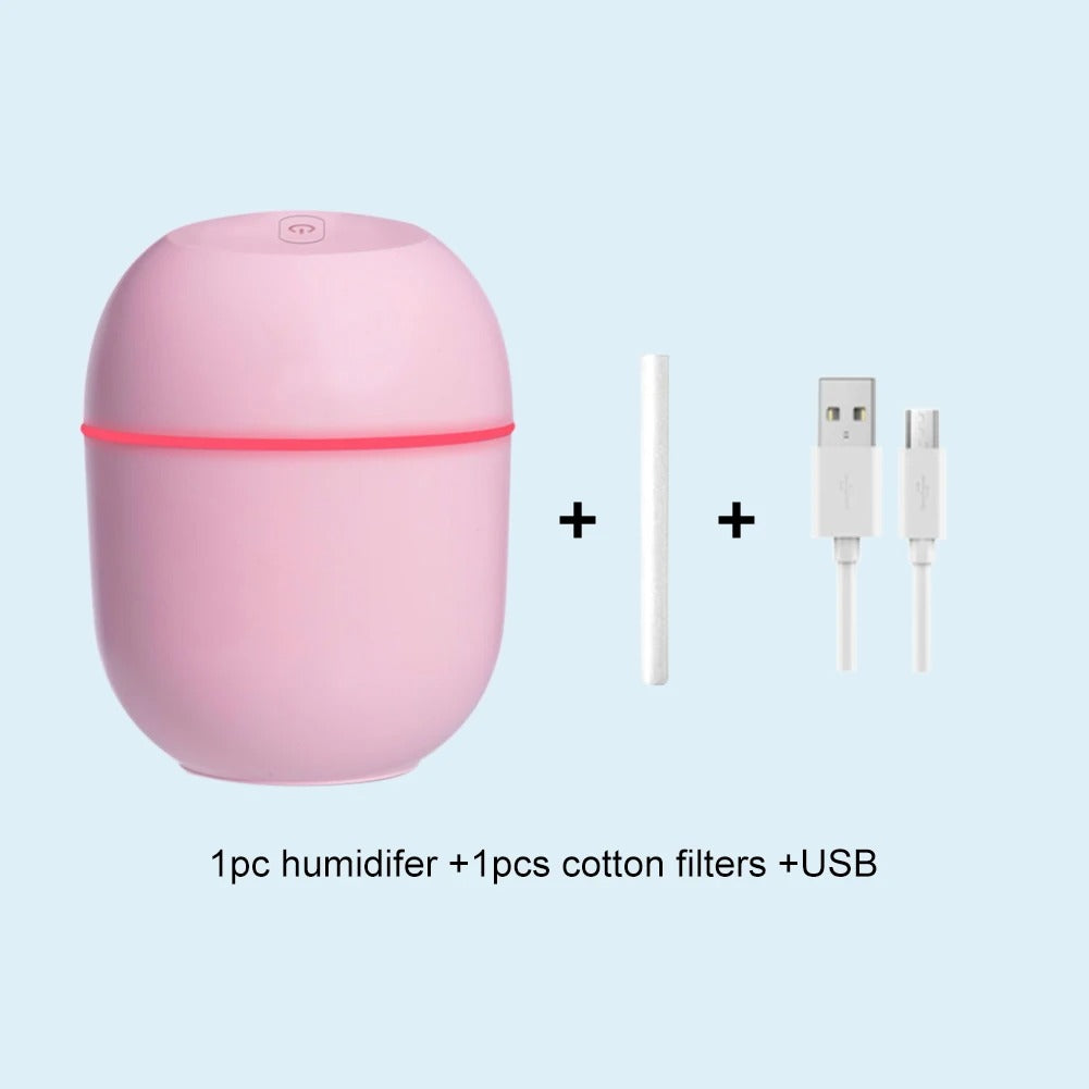 Portable USB Air Humidifier & Essential Oil Diffuser