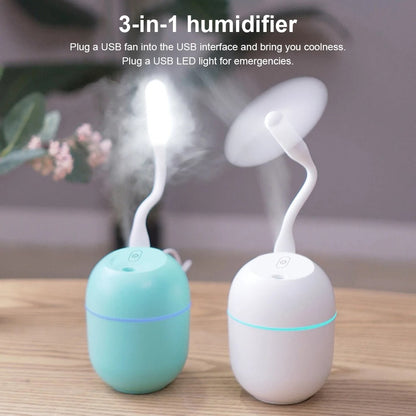 Portable USB Air Humidifier & Essential Oil Diffuser