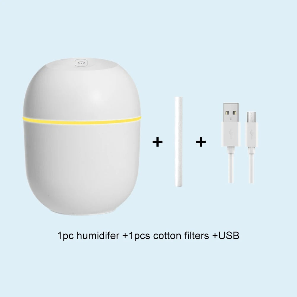 Portable USB Air Humidifier & Essential Oil Diffuser